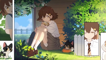 夏日女孩