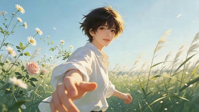 情侣壁纸—芦苇少年