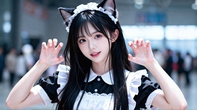 可爱女孩