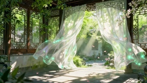 绝美古风庭院