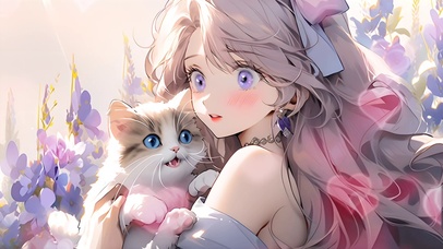 猫咪和少女