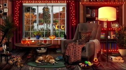 舒适的秋季氛围