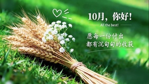 10月你好-收获满满