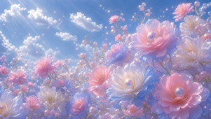 珍珠花海