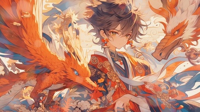 山海经朱雀少年