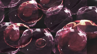 酸性风玻璃咖色动态背景