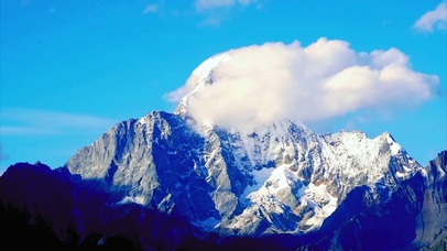 4K唯美雪山