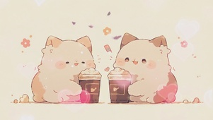 悠闲小猫