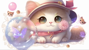 单纯的猫咪