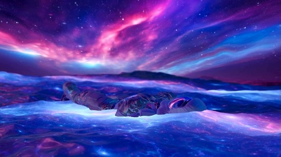 星河中的宇航员