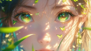 风把星光吹进眼里