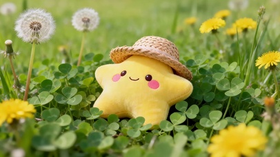 蒲公英草地小星星