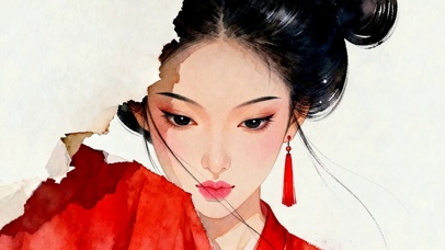 古风美少女