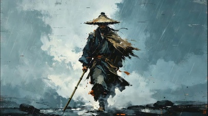 一蓑烟雨任平生！