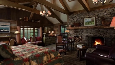 雨声中的小木屋