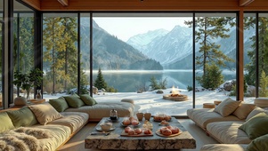 阳光雪山下午茶