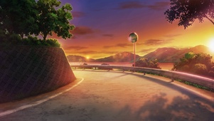 夕阳