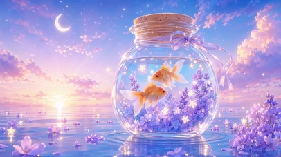 金鱼星海漂流瓶