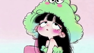 可爱小女孩