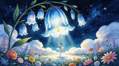 花下独舞
