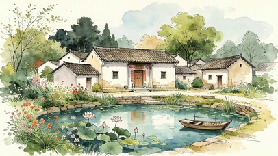 山村小院