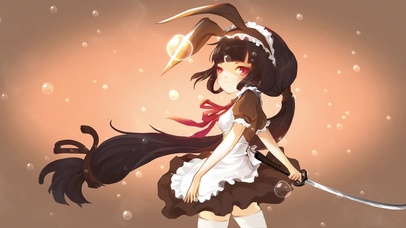 水色琳兔女郎壁纸图片 动态桌面壁纸图片 动态壁纸下载 元气壁纸