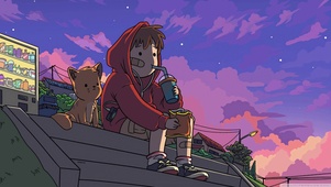 风 少年 猫
