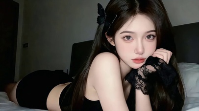 疏离感气质美女