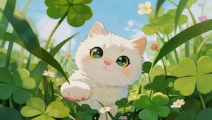 草丛猫咪