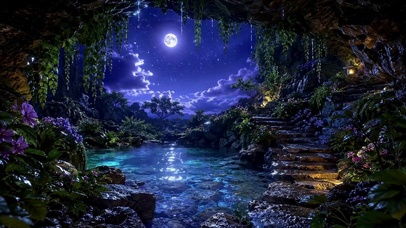 月夜秘境