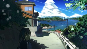 回家路上风景