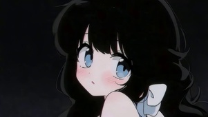 可爱大眼女孩