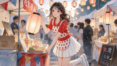 花灯少女(无缝)