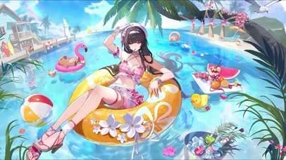 千咲泳装
