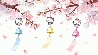 樱花树下小清新