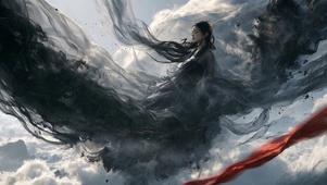 水墨国风美人