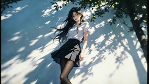 黑丝女孩