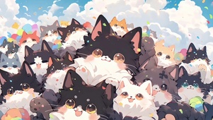 叠猫猫