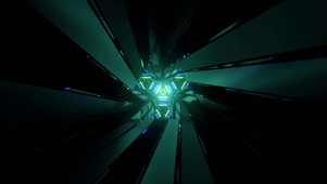 绿色科技三角体-无限隧道系列