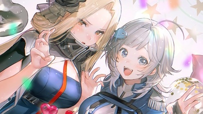 两个女孩
