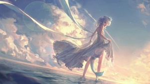 海边女孩