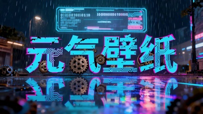 赛博朋克元气壁纸