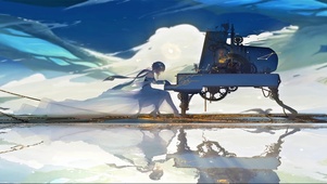 海上钢琴少女
