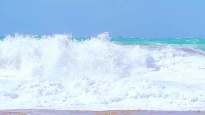 壮观汹涌海浪 4K