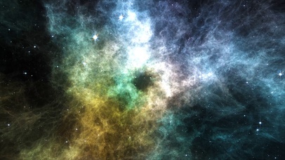 4k绚烂多彩的星空