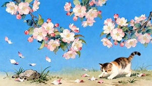 海棠晴日里