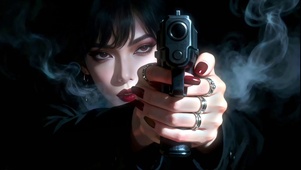 动漫美女帅气美女