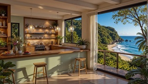 山林海岸
