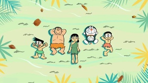 大雄哆啦a梦海边