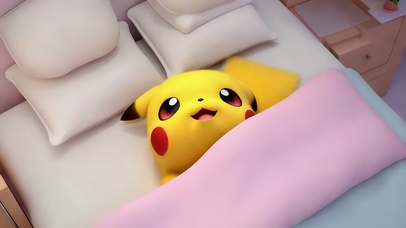 不想上班就赖床的皮卡丘